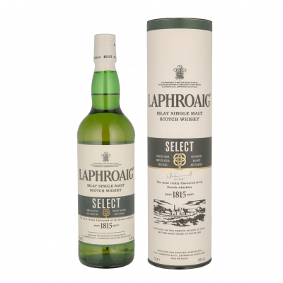 Laphroaig Select 70cl Single Malt Whisky + Coffret cadeau