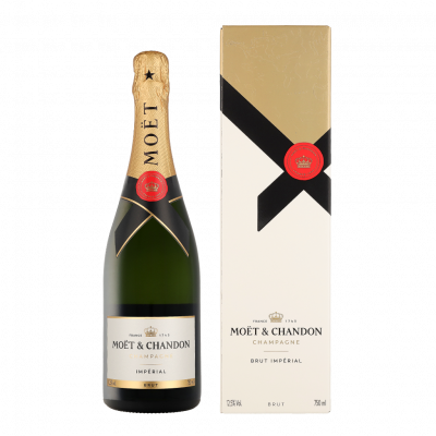 Moet & Chandon Brut Imperial 0.75 liter Vin + Coffret cadeau