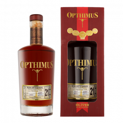 Opthimus 21 Years 70cl Rhum + Coffret cadeau 