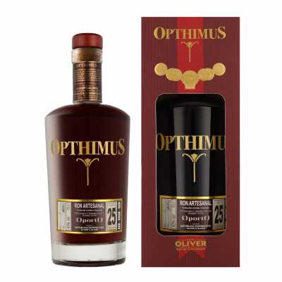 Opthimus Ron 25 Ans Oporto Finish 43%