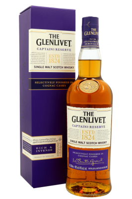 The Glenlivet Captains Reserve 70cl Single Malt Whisky + Coffret cadeau 