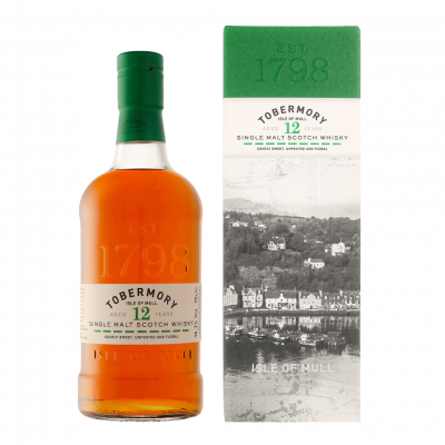 Tobermory 12 Years 70cl Whisky + Coffret cadeau 
