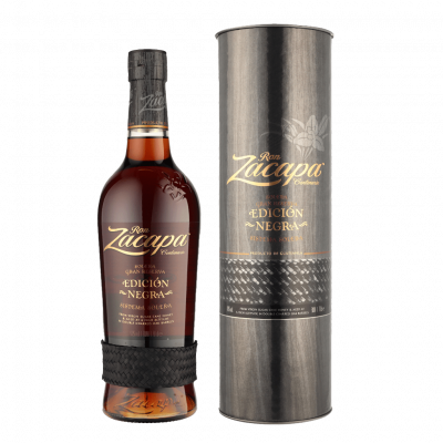 Zacapa Edicion Negra 70cl Rhum + Coffret cadeau 
