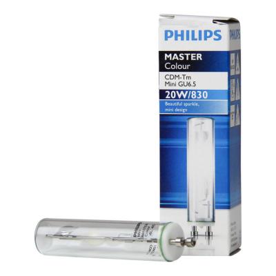 Philips MASTERColour GU6.5 CDM-Tm Mini 20W - 830 Blanc Chaud