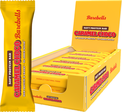Barebells Soft Protein Bar Caramel Choco (12 x 55 g)