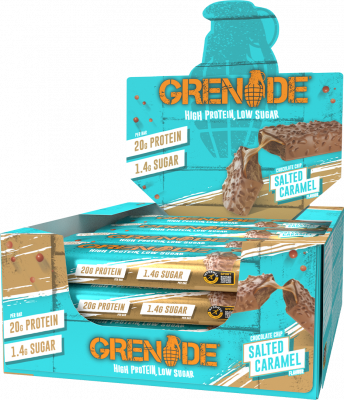 Grenade Barre Carb Killa 12 x 60g - Barres prot&eacute;in&eacute;es
