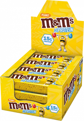Mars M&M's HiProtein 12x51g - Barres prot&eacute;in&eacute;es