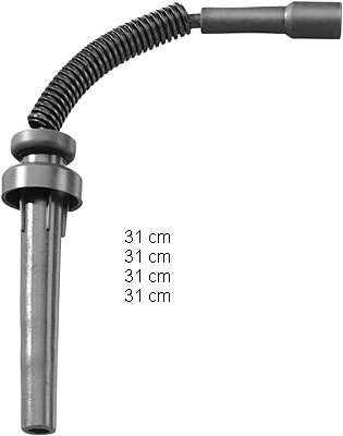 Cable d'allumage BorgWarner (BERU) ZEF1327 (X1)