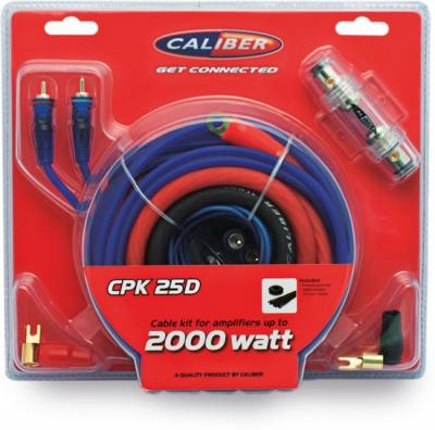 Kit de c&acirc;bles pour amplificateurs jusqu':&agrave; 2000W (CCA)