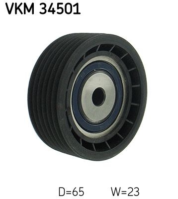SKF Galet enrouleur (courroie d'accessoire) VKM 34501