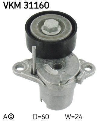 SKF Galet tendeur (courroie d'accessoire) VKM 31160 SKODA SUPERB