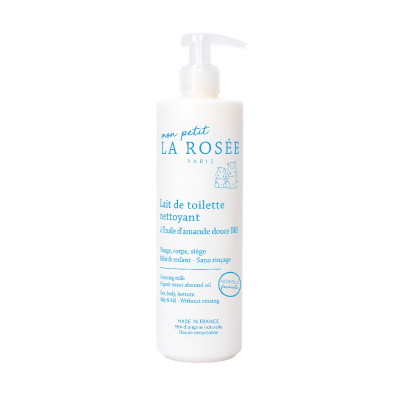 Mon petit la ros&eacute;e lait de toilette nettoyant b&eacute;b&eacute; 400ml