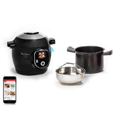 Multicuiseur intelligent Cookeo connect&eacute; CE867810 - Noir