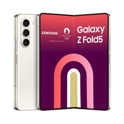 Smartphone SAMSUNG Galaxy Z Fold5 Cr&egrave;me 256Go 5G Beige Samsung