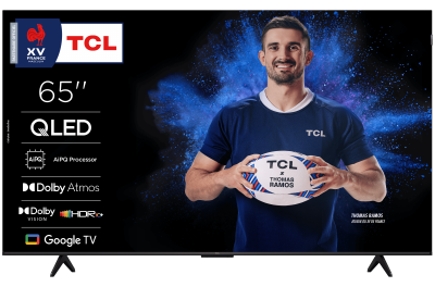 TV TCL 65P71K 4K QLED avec Google TV et syst&egrave;me sonore Dolby Atmos