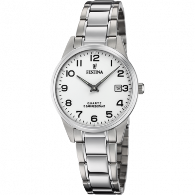 Festina Femme Analogique Quartz Montre avec Bracelet en Acier Inoxydable F20509/1