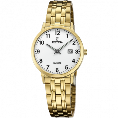 Festina Femme Analogique Quartz Montre avec Bracelet en Acier Inoxydable F20514/1