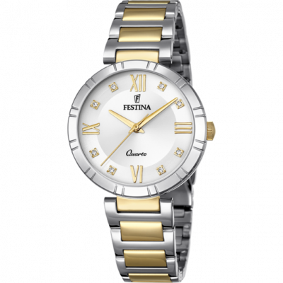 Festina Quartz Montre avec Bracelet en Acier Inoxydable F16937/A