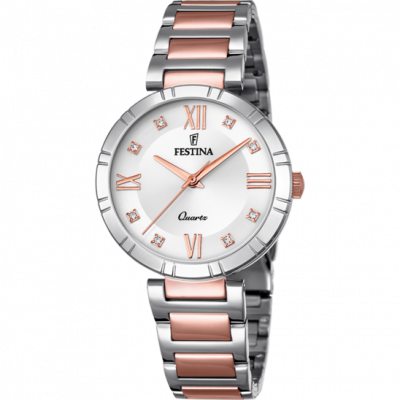 Festina Quartz Montre avec Bracelet en Acier Inoxydable F16937/D