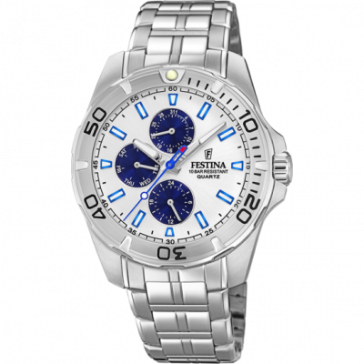 Festina F20445/1, Quartz, 43mm, 10ATM