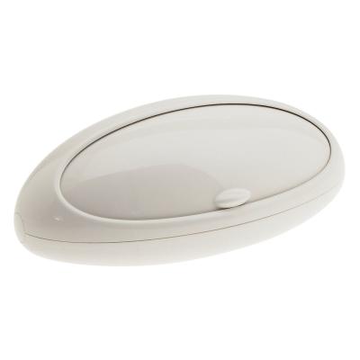 Alessi Gnam ASG22 W - Bo&icirc;te &agrave; Pain, R&eacute;sine thermoplastique, Blanc