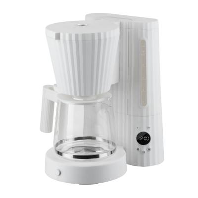 Alessi - Pliss&eacute; Machine &agrave; caf&eacute; filtre, blanc