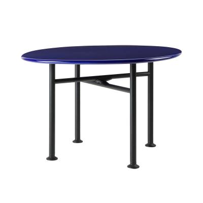 Table basse en c&eacute;ramique bleu pacifique 60 x 60 cm Carmel - Gubi
