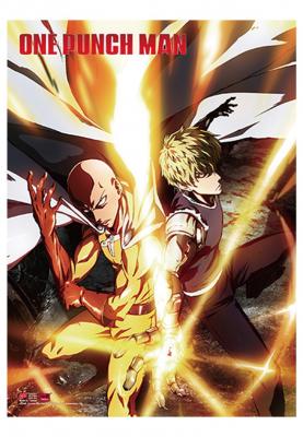 ABYstyle - One Punch Man affiche, Saitama & Genos, 91,5 x 61 cm