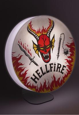 Paladone Products Stranger Things veilleuse Hellfire Club Logo 20 cm-