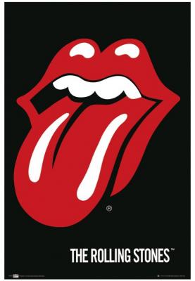 Poster The Rolling Stones Lips - Papier Glac&eacute; - 91x61cm