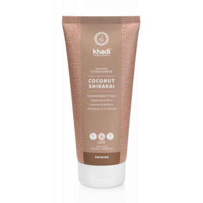 Khadi - Apr&egrave;s shampooing Kokos Shikaka&iuml; - 200 ml