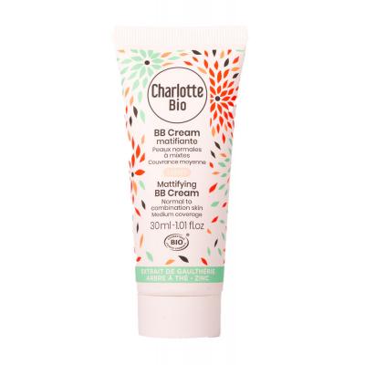 Charlotte Bio - BB cream matifiante light - peaux mixtes Creme 30 ml