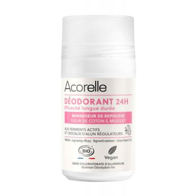 Acorelle Certified Organic Deodorant Care Roll-on Regrowth Minimizer