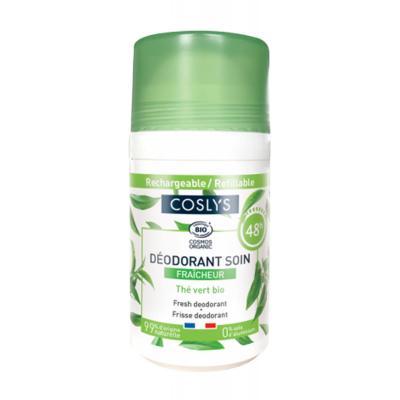 D&eacute;odorant soin fra&icirc;cheur Th&eacute; vert bio Coslys