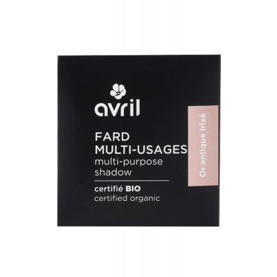 Avril - Fard &agrave; paupi&egrave;res Or antique iris&eacute; Certifi&eacute;e bio - Avril