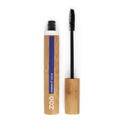 Zao Makeup Mascara Aloe Vera Bio, vegan et rechargeable Noir