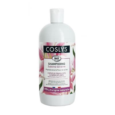 Coslys - Shampoing BIO cheveux fragilis&eacute;s lys et k&eacute;ratine 500 ml