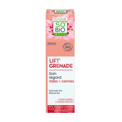 Soin Regard Bio Rides & Cernes - Lift'Grenade - SO'BiO &eacute;tic