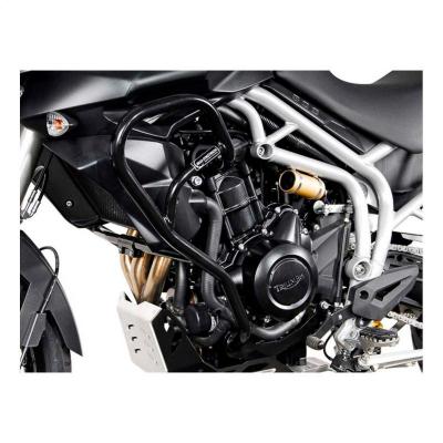 Barres de protection lat&eacute;rale SW-MOTECH noir Triumph Tiger 800 / 800