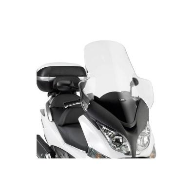 GIVI Pare-brise, Bulle moto et scooter, D318ST sur&eacute;lev&eacute; transparent