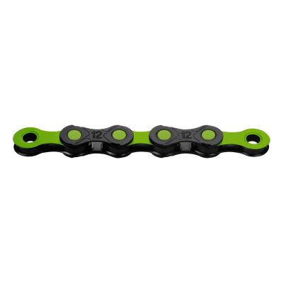 Cha&icirc;ne KMC DLC12 (12 vitesses) - 126 Links 12 Speed Noir/Vert