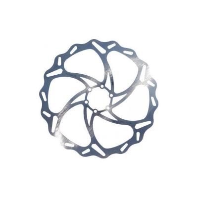 Disque de frein 6 trous Brake Authority Burly argent- 185mm