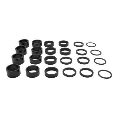 Coffret entretoise direction alu noir 1 1 8 28 6 exterieur 24 pieces