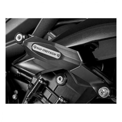 Kit de tampons de protection SW-MOTECH noir Triumph Street Triple 12-