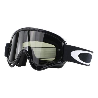 Masque cross Oakley XS O Frame MX Sand Jet noir &eacute;cran fum&eacute;