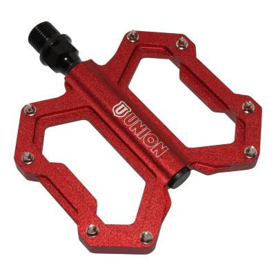 Union Unisexe - Adulte SP-1210 P&eacute;dales de v&eacute;lo Rouge Taille Unique