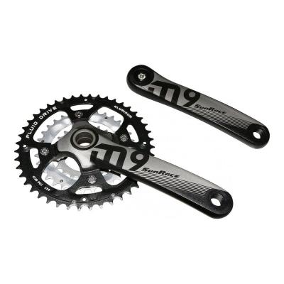 P&eacute;dalier v&eacute;lo de VTT SunRace MS954 &agrave; axe int&eacute;gr&eacute; 9-10v (44-32-22)