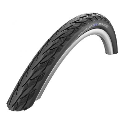 Pneu vtc urbain 700 x 32 schwalbe delta cruiser noir plus tr 32 622 renfort flanc reflex