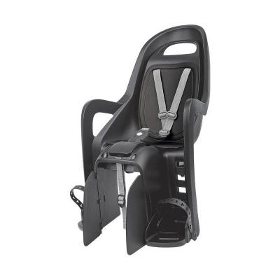 Si&egrave;ge enfant Polisport Groovy Maxi CFS fixation porte-bagages noir/gr