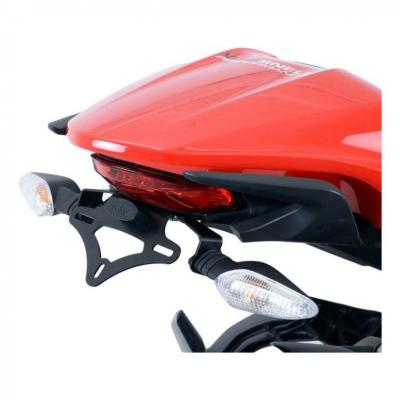 Support de plaque d&acute;immatriculation R&G Racing noir Ducati Monster 8